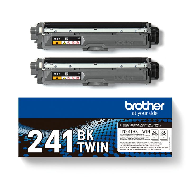 Brother TN-241BKTWIN Toner Cartridge 2 piece(s) Original Black