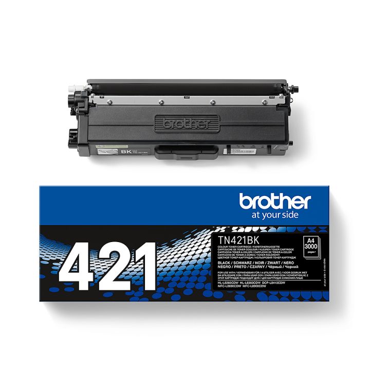 Brother TN-421BK cartucho de tóner 1 pieza(s) Original Negro