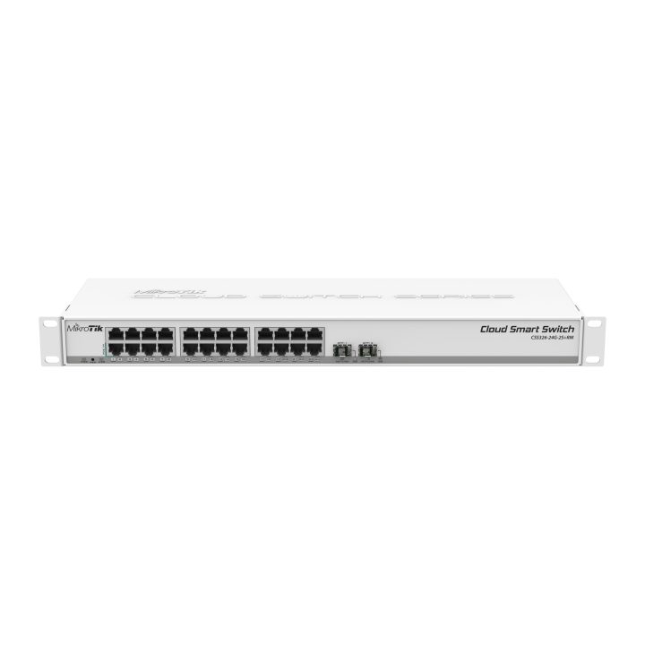 MikroTik CSS326-24G-2S+RM Switch de Rede Gerido, 24x Ethernet…