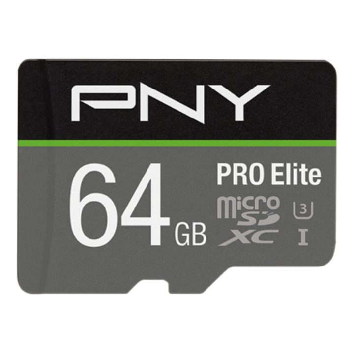 Cartão de memória micro SD Pny 64GB elite UHS-i C10 microSDXC…