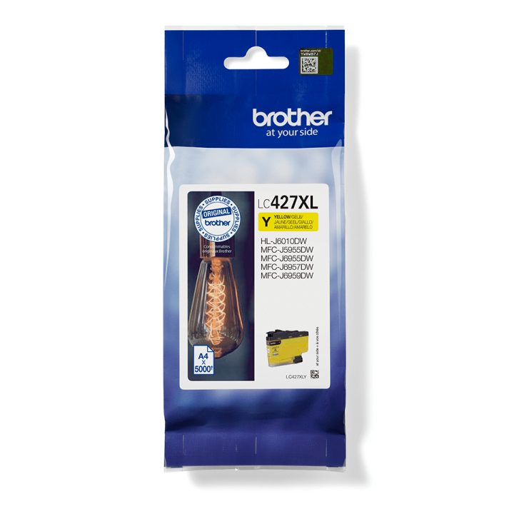 Brother LC-427XLY cartucho de tinta 1 unidade(s) Original Alto…