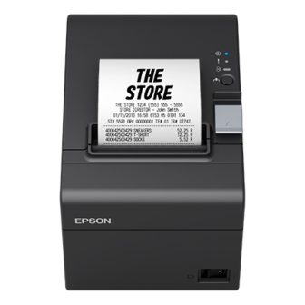 Epson TM-T20III (011): USB + Serial, PS, Blk, EU