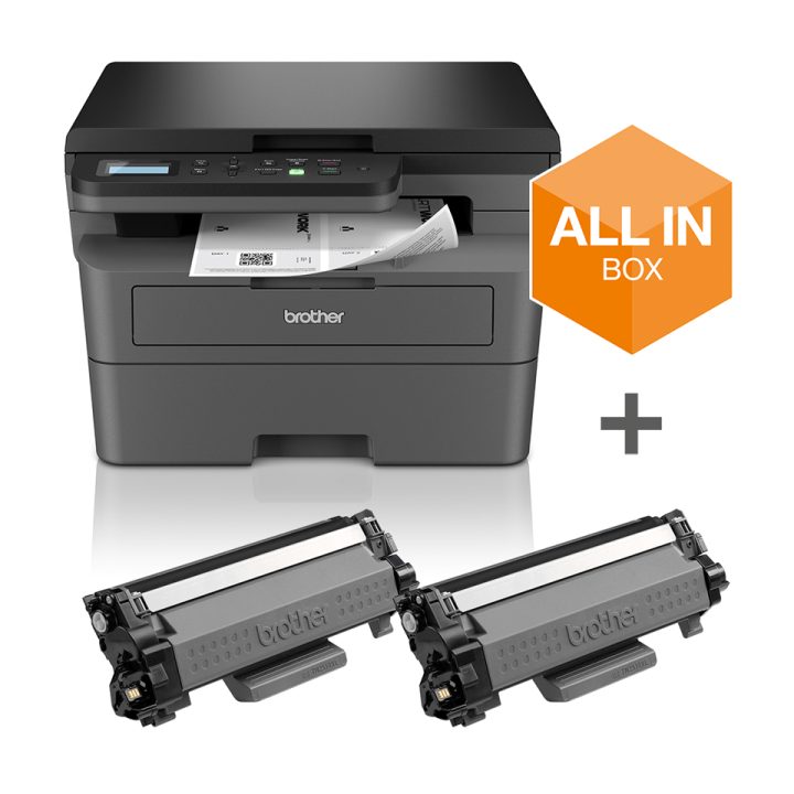 Brother DCP-L2627DWXL A4 Laser Multifunction Printer 1200 x 1200 DPI…