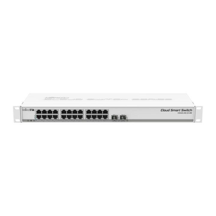 Mikrotik CSS326-24G-2S+RM switch Gerido Gigabit Ethernet…