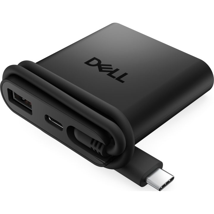 DELL DA225 Com Fios USB 3.2 Gen 1 (3.1 Gen 1) Type-C Preto