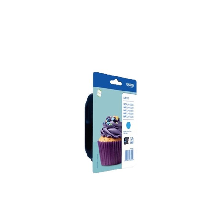 Brother LC123CBP cartucho de tinta 1 pieza(s) Original Cian