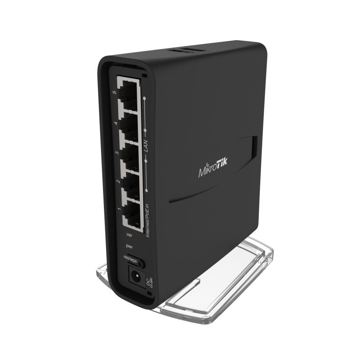 MikroTik hAP ac² Black Power over Ethernet (PoE) (RBD52G-5HACD2HND-TC)