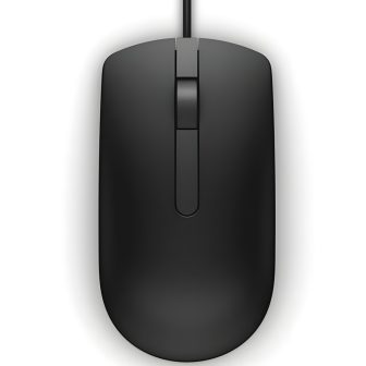 DELL MS116 ratón Oficina Ambidextro USB tipo A Óptico 1000 DPI