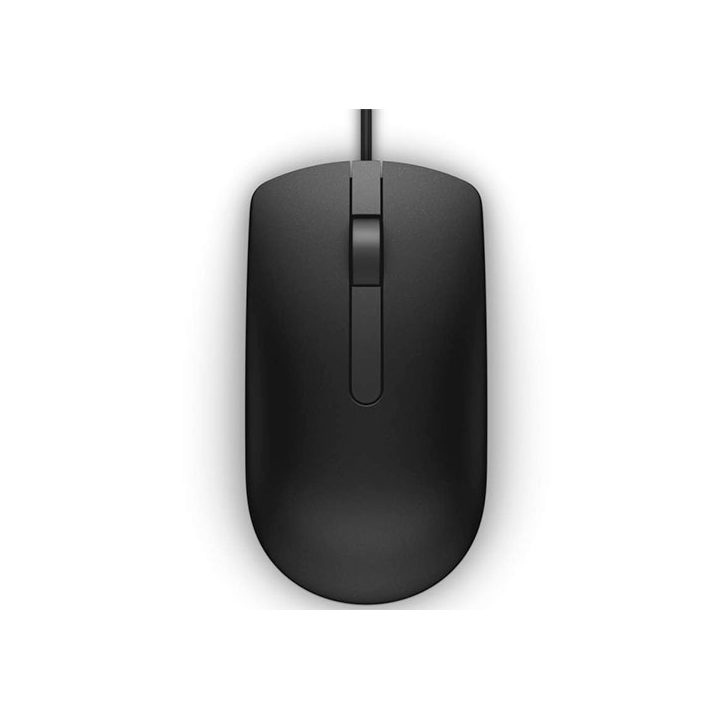 DELL MS116 ratón Oficina Ambidextro USB tipo A Óptico 1000 DPI