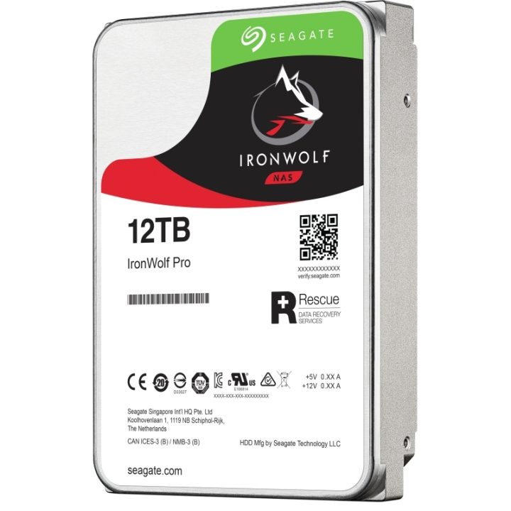 Seagate NAS HDD IronWolf Internal Hard Drive 12 TB 7200 RPM 256 MB…