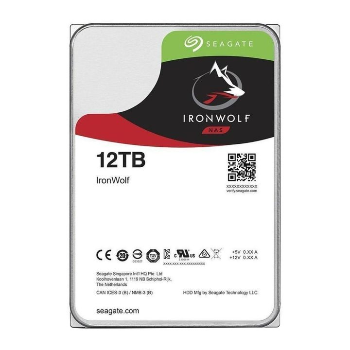 Seagate NAS HDD IronWolf Internal Hard Drive 12 TB 7200 RPM 256 MB…