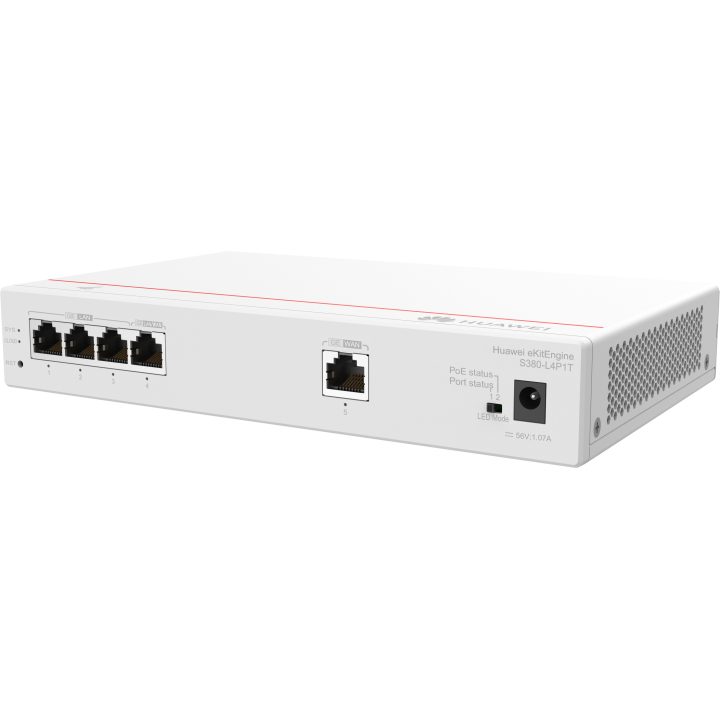 HUAWEI S380-L4P1T, 1GE WAN, 4GE, LAN (poe,50w) (98012178)