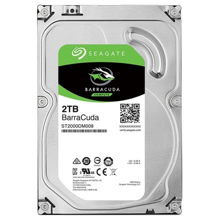 Seagate Barracuda ST2000DM008 Internal Hard Drive 2 TB 7200 RPM 256…
