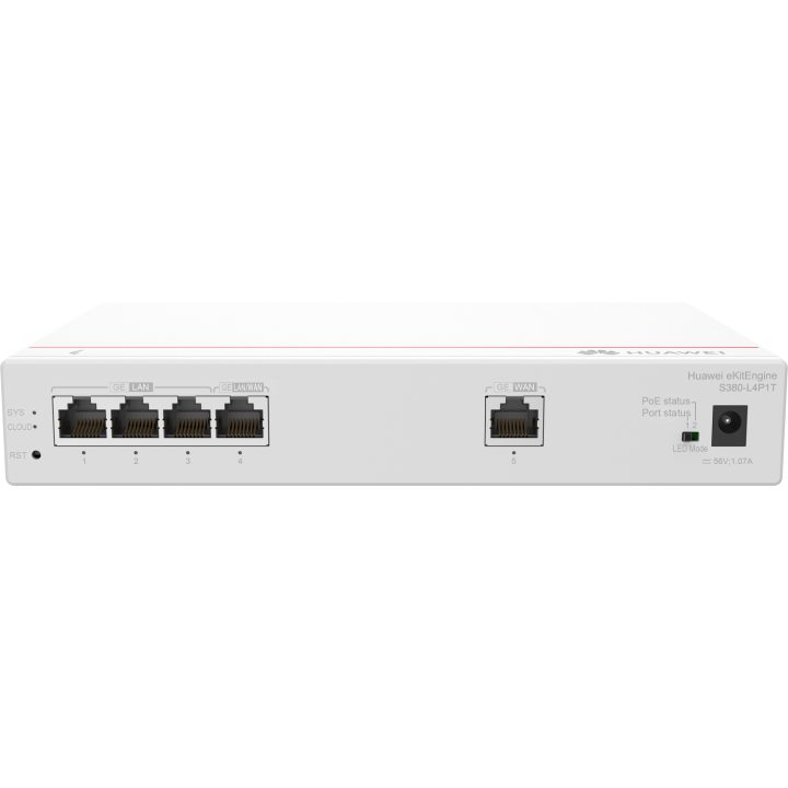 HUAWEI S380-L4P1T, 1GE WAN, 4GE, LAN (poe,50w) (98012178)