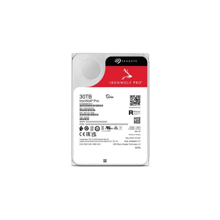 Seagate IronWolf Pro ST30000NT011 disco rígido interno 30 TB 7200 RPM…