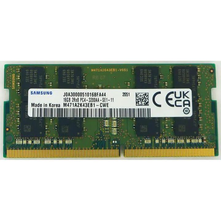 Samsung GB-1 X 16 GB DDR4 3200 MHz CL22 SO-DIMM