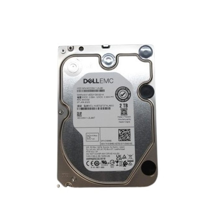 DELL 400-BRCT disco rígido interno 2 TB 7200 RPM 3,5" Serial ATA III