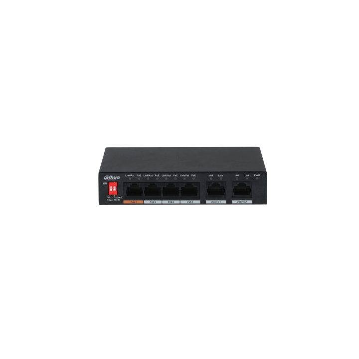 Dahua Technology PFS3006-4ET-60 Unmanaged L2 Fast Ethernet (10/100)…