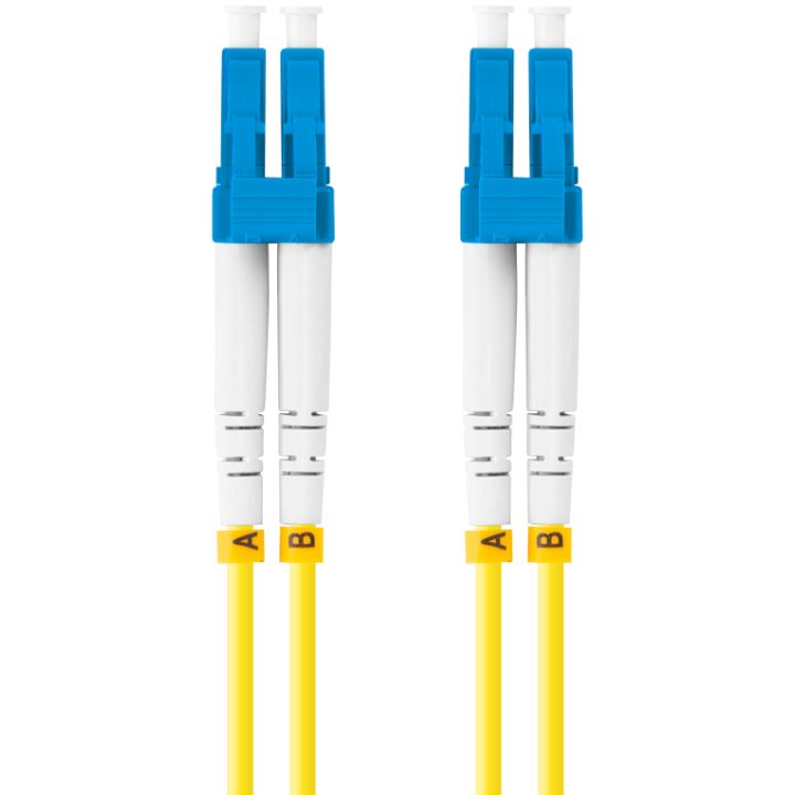 Lanberg LC/UPC Single Duplex Fiber Optic Patch Cable 2m G657A1 LSZH…