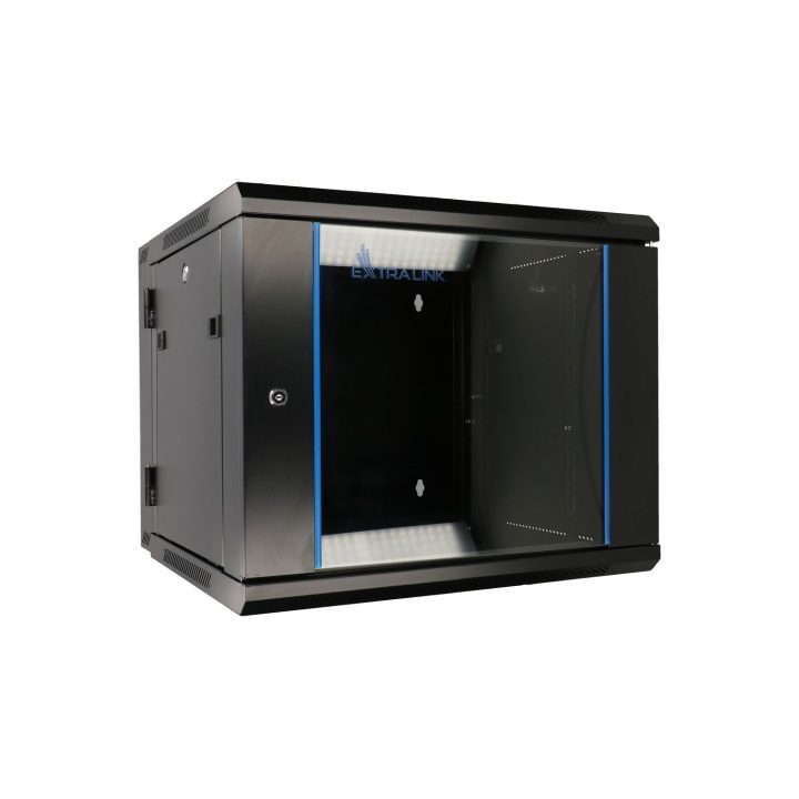 Extralink 6U 600X600 AZH Negro | Armario rackmount | montaje en la…