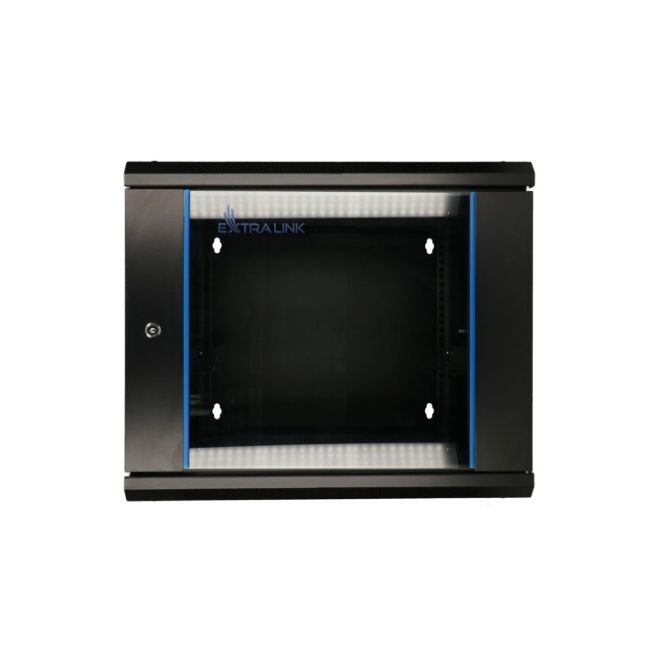 Extralink 6U 600X600 AZH Black | Rackmount Cabinet | Wall Mount…