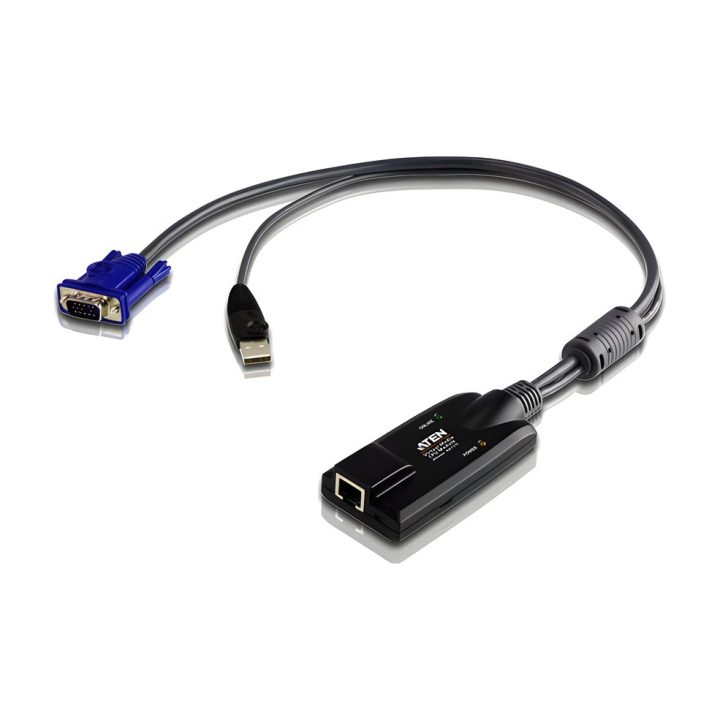 ATEN VGA USB KVM Adapter with Virtual Media