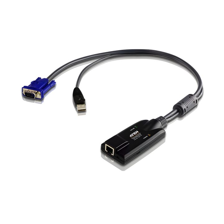 ATEN VGA USB KVM Adapter with Virtual Media
