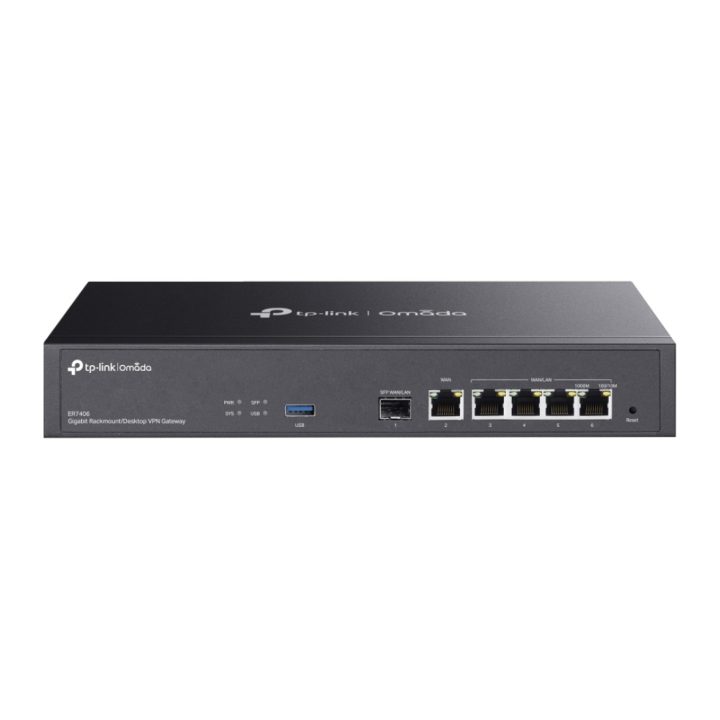 TP-Link ER7406 Gigabit Ethernet Router Black