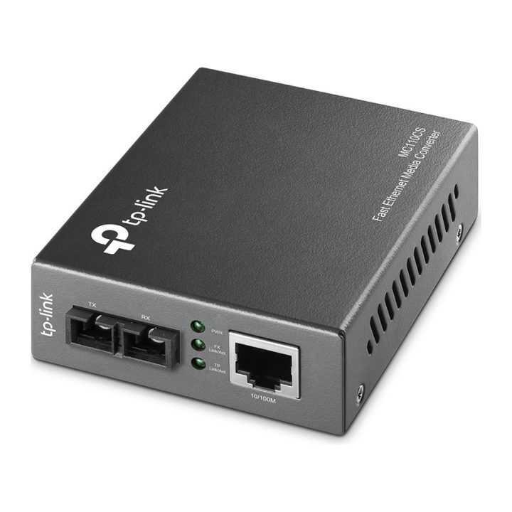 TP-Link MC110CS convertidor de medio 1000 Mbit/s 1310 nm Negro
