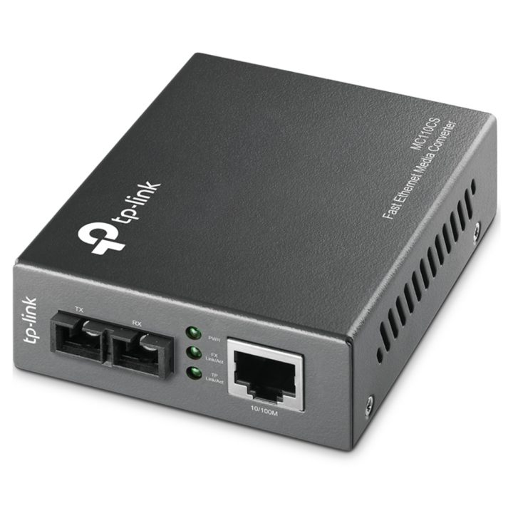 TP-Link MC110CS conversor de meio 1000 Mbit/s 1310 nm Preto