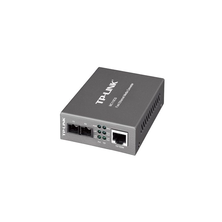 TP-Link MC110CS 1000 Mbit/s Media Converter 1310 nm Black