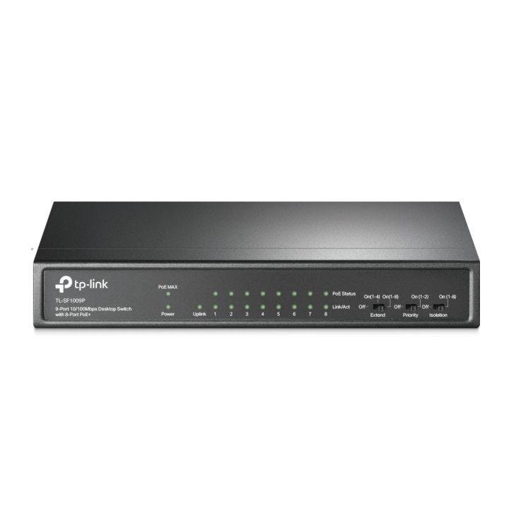 TP-Link TL-SF1009P switch No administrado Fast Ethernet (10/100)…