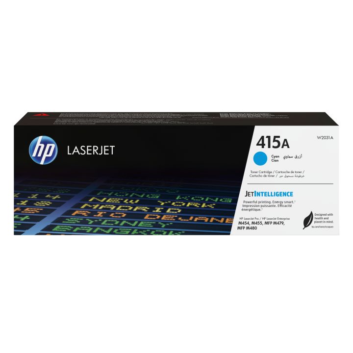 HP Cartucho de Toner Original LaserJet 415A Ciano