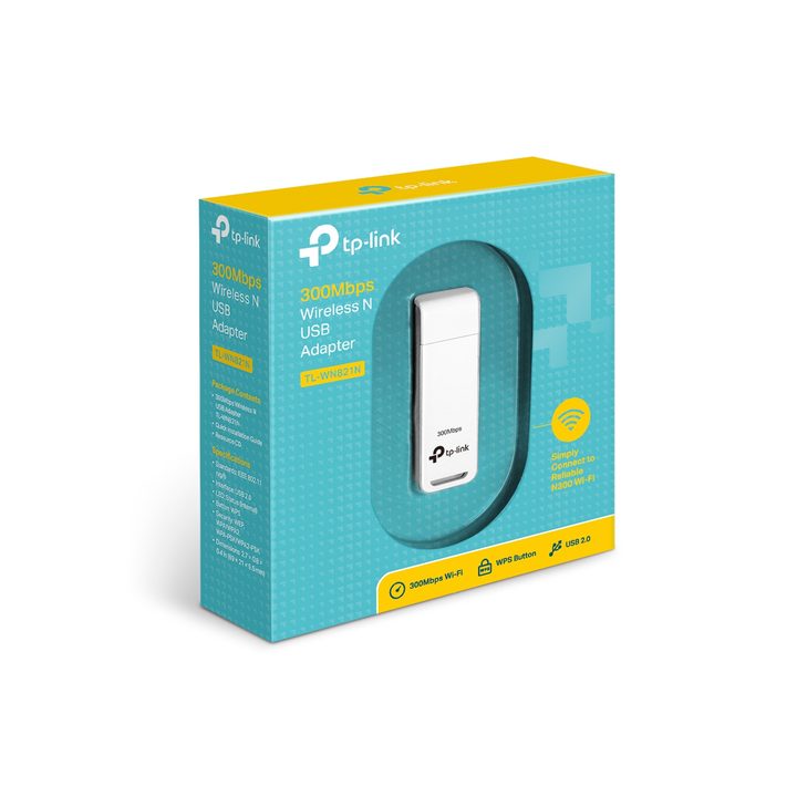 TP-Link TL-WN821N WLAN Network Adapter and Card 300 Mbit/s