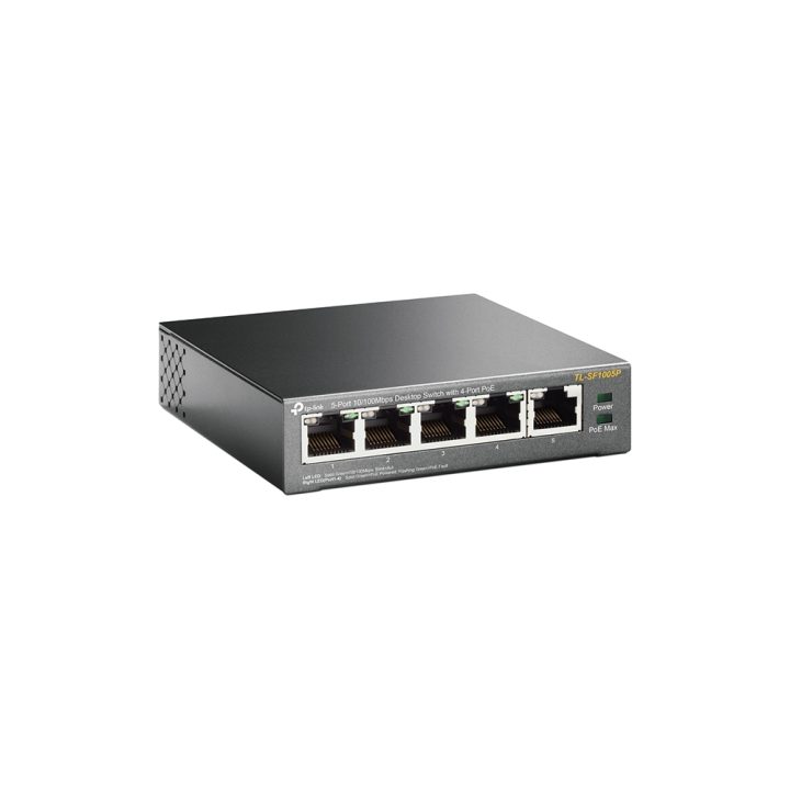 TP-Link TL-SF1005P Unmanaged Fast Ethernet (10/100) Power over…