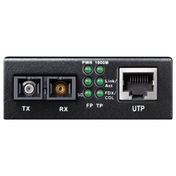 Cudy MC100GSA-20 1000 Mbit/s 1310 nm Single-mode Media Converter Black