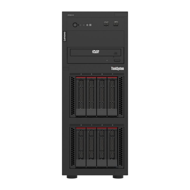 Lenovo ThinkSystem ST250 V3 Tower Server Intel® Xeon® 6315P 2.8 GHz…