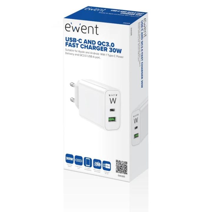 Ewent EW1325_R1 carregador universal para dispositivos móveis branco…