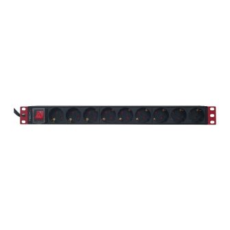 Techly I-CASE STRIP-91UD unidade de distribuição de energia (PDU) 9…