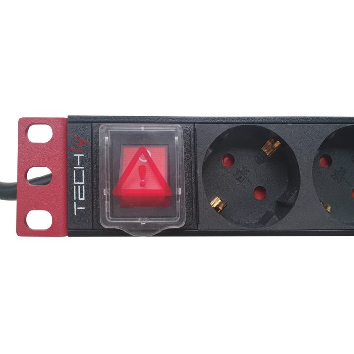 Techly I-CASE STRIP-91UD unidade de distribuição de energia (PDU) 9…