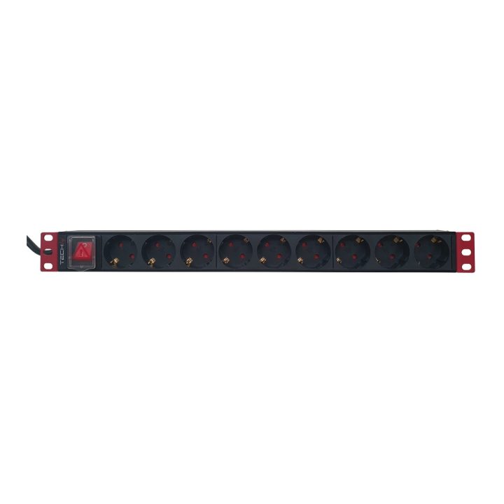 Techly I-CASE STRIP-91UD unidade de distribuição de energia (PDU) 9…