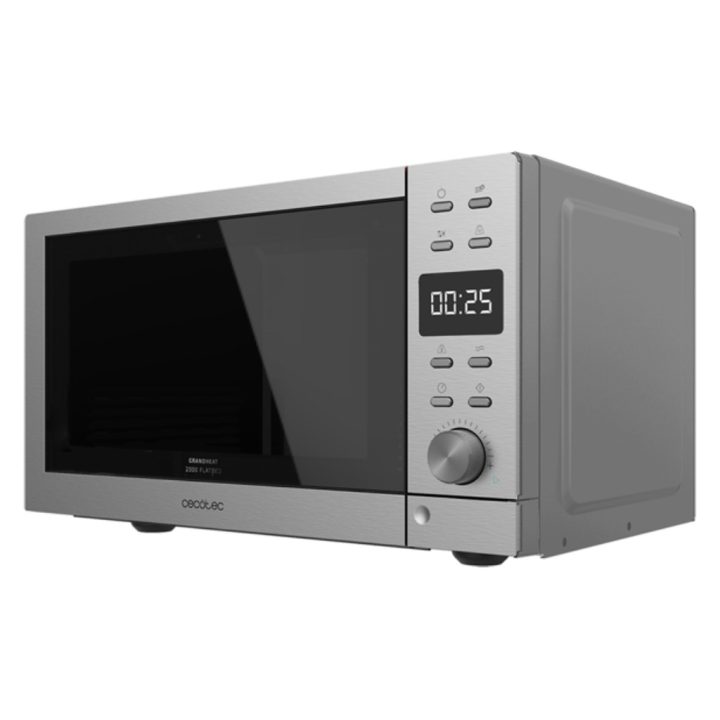 Cecotec 01398 Microwave Oven Black, Stainless Steel Solo Microwave…