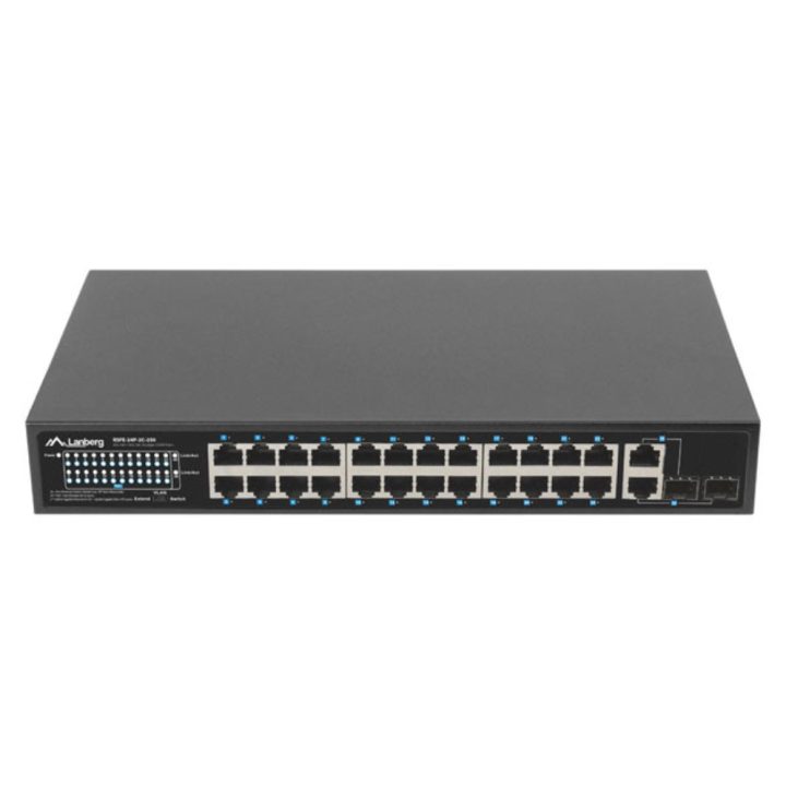 Lanberg RSFE-24P-2C-250 switch não gerido Gigabit Ethernet…