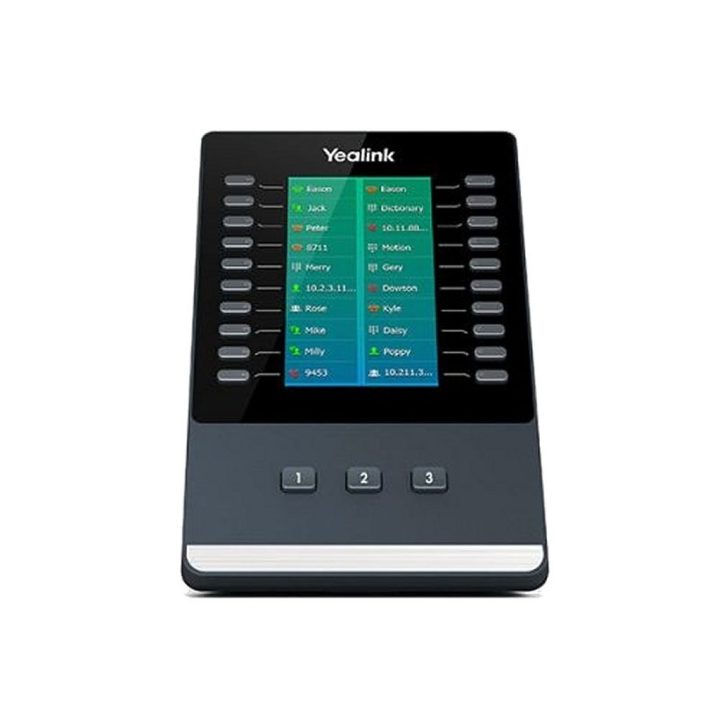 Yealink EXP50 IP add-on module Black, Gray 23 buttons