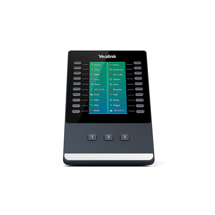 Yealink EXP50 IP módulo adicional (add-on) Negro, Gris 23 botones