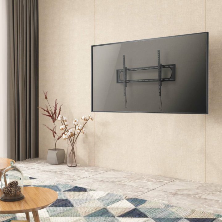 AISENS Eco Tilt Wall Mount for Monitor/TV 160kg 60-120, Black