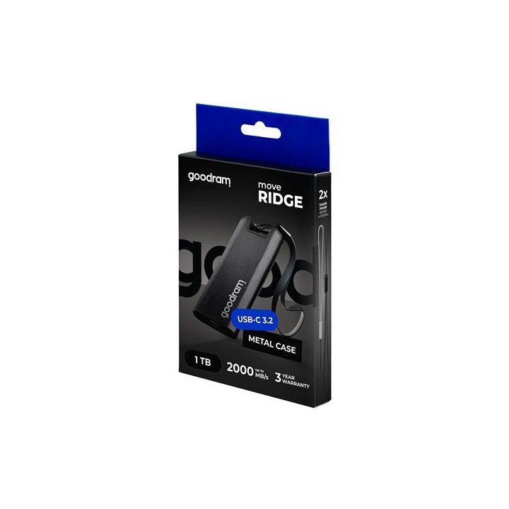Goodram SSDR-GMRE-01T-K0 unidad externa de estado sólido 1 TB 3.2 Gen…
