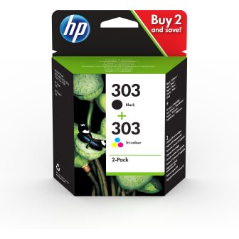 HP Original 303 Ink Cartridge 2-Pack Black/Tri-Color