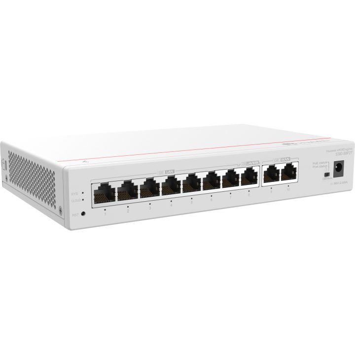 HUAWEI S380-S8P2T 2 GE WAN, 8GE, LAN (PoE, 124 W) (98012180)