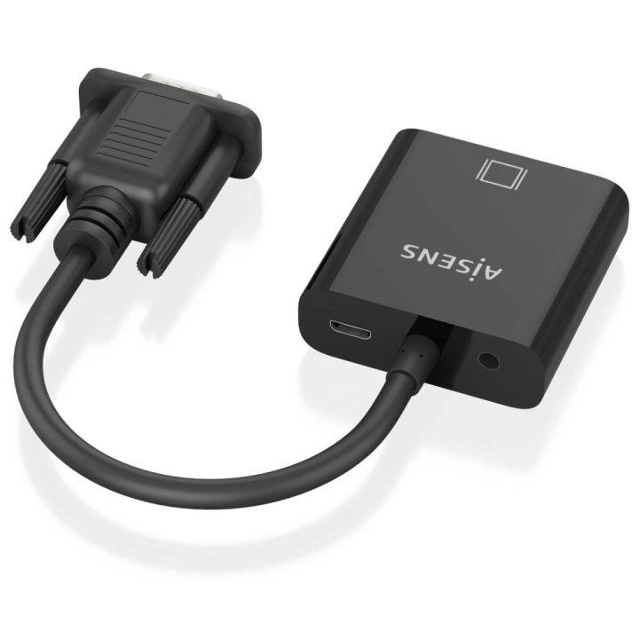 AISENS Cabo conversor SVGA+Áudio para HDMI, SVGA/M+Jack 3.5/H+USB…